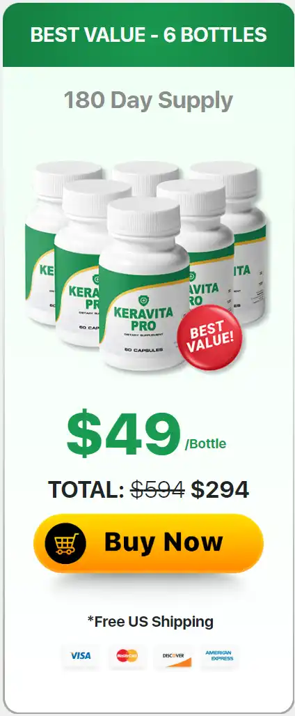 Keravita Pro 6 bottles